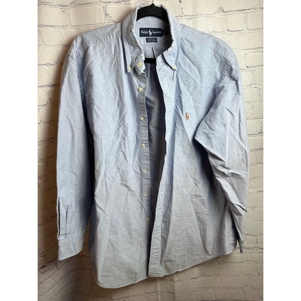 Ralph Lauren Oxford Shirt Button Down Long Sleeve Dress Shirt 16-33
